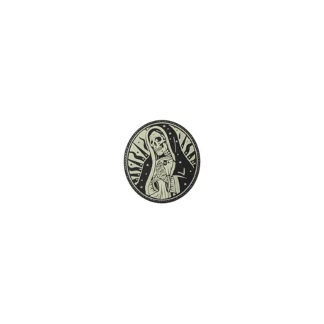 Patch Velcro PVC Santa Muerte Phosphorescent 27846