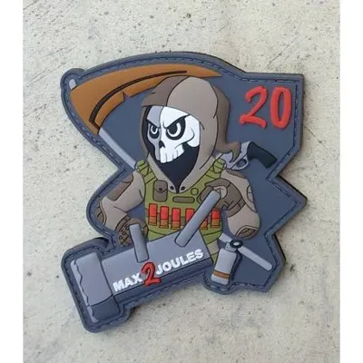 Patch Faucheuse 2020 M2J - max2joules airsoft