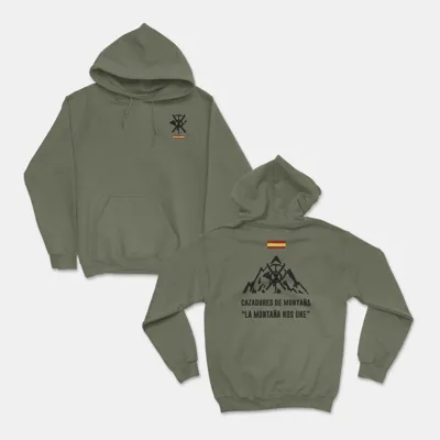 Sudadera de Cazadores de Montaña - SERMILITAR