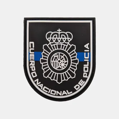 Parche de la Policía Nacional en PVC - SERPOLICIA