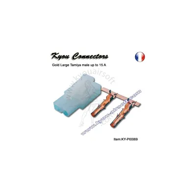 Connecteur Large Tamiya Male pour Replique - KYOU AIRSOFT