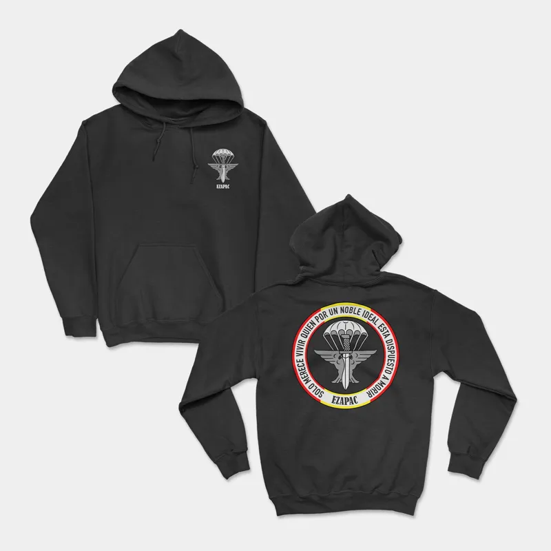 SERMILITAR Sudadera del Ezapac · Negro