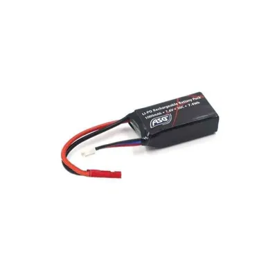 HPA Batterie LIPO 2S 7,4V Micro 250 mAh - ASG