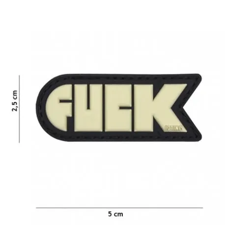 Patch 3D PVC Fuck
