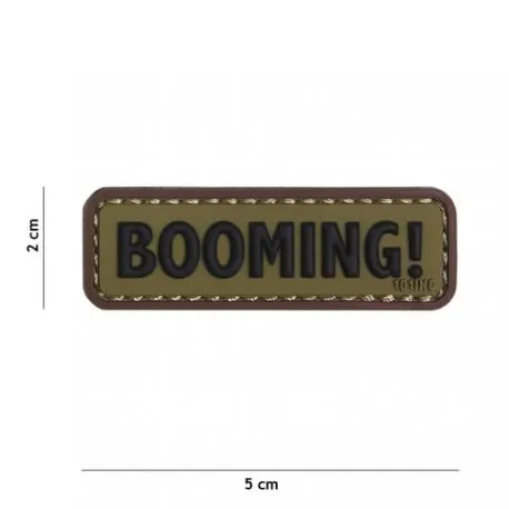 Patch 3D PVC Booming !