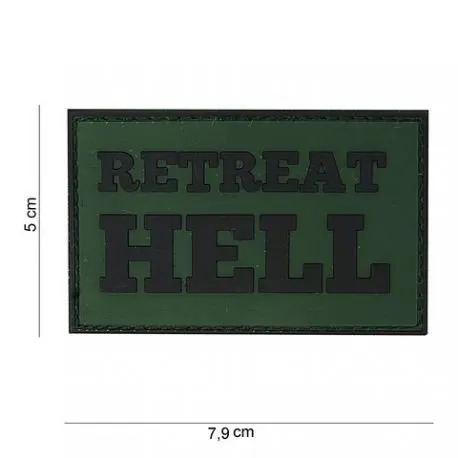 Patch PVC "Retreat Hell"