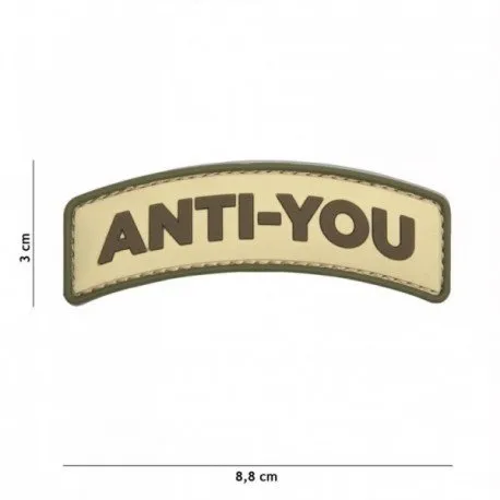 Patch 3D PVC Anti-You