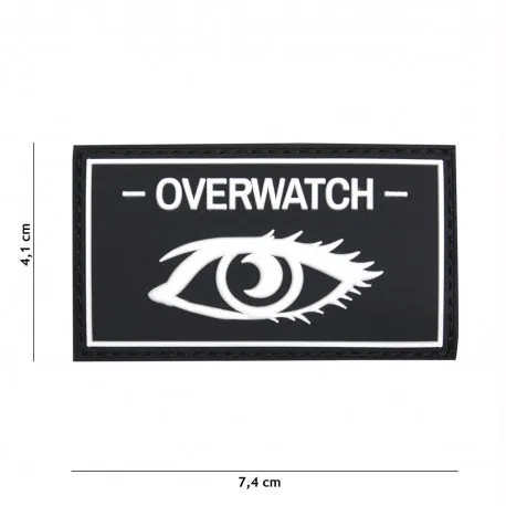 Patch 3D PVC Overwatch