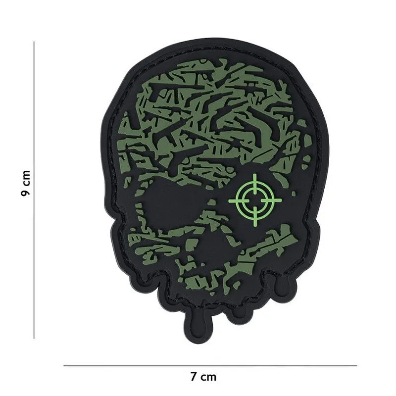 Patch 3D PVC Target Eye Skull