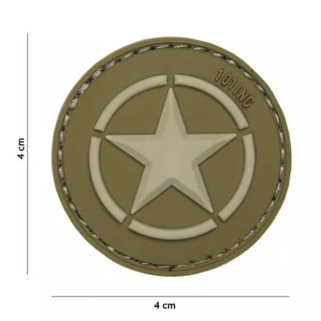 Patch 3D PVC "Star"