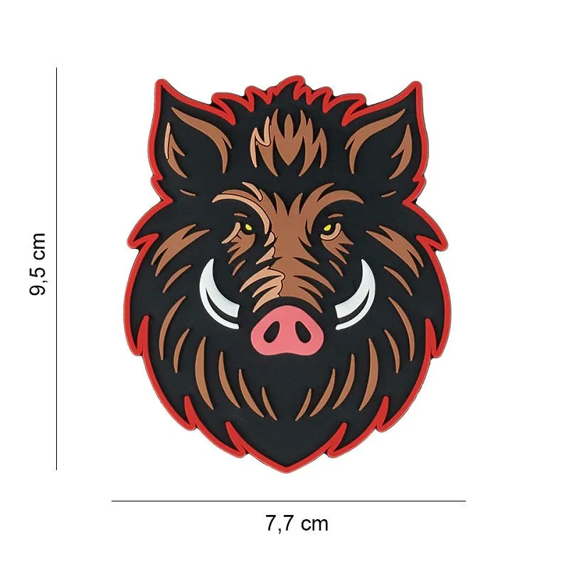 Patch 3D PVC Sanglier