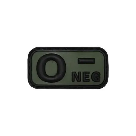 Patch 3D PVC Sanguin o · Verde / OD