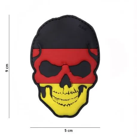 Patch 3D PVC Skull Allemagne