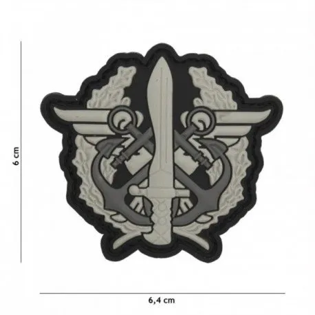Patch 3D PVC Fusilier Marin