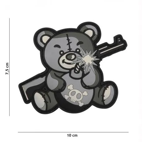 Patch 3D PVC Terror Teddy