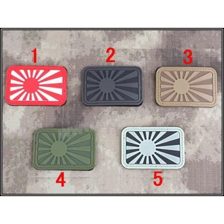 Patch 3D PVC Japon · Gris