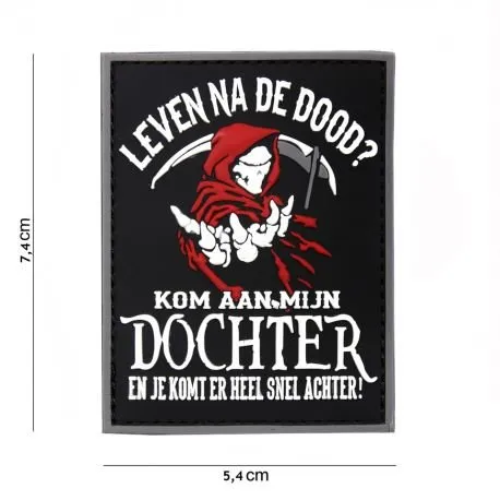 Patch 3D PVC Leven Na de Dood
