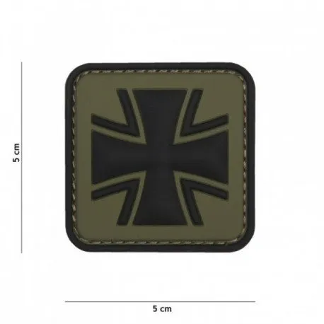 Patch 3D PVC Croix de Fer