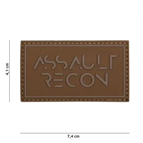 Patch 3D PVC Assault Recon
