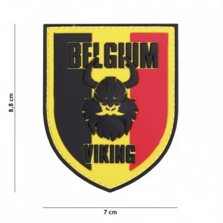 Patch 3D PVC Belgique Viking