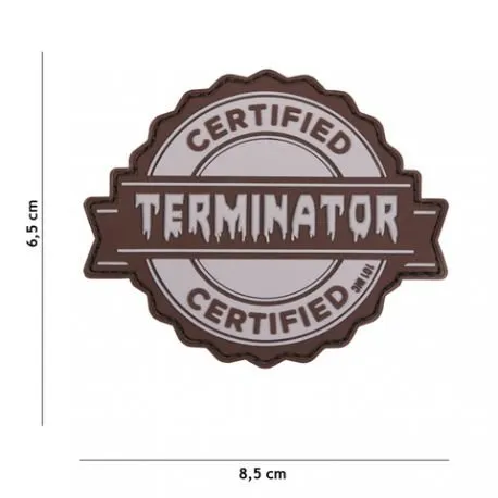 Patch 3D PVC Terminator