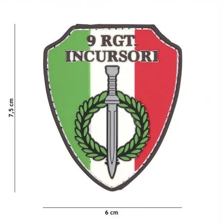 Patch 3D PVC 9 Rgt Incursori