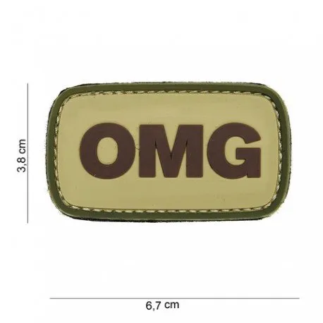 101 Inc Patch 3D PVC Omg