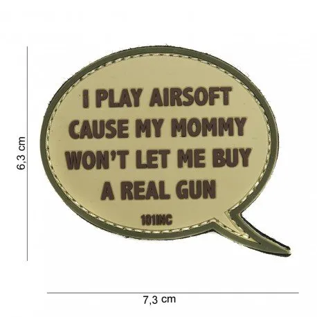 Patch 3D PVC I Play