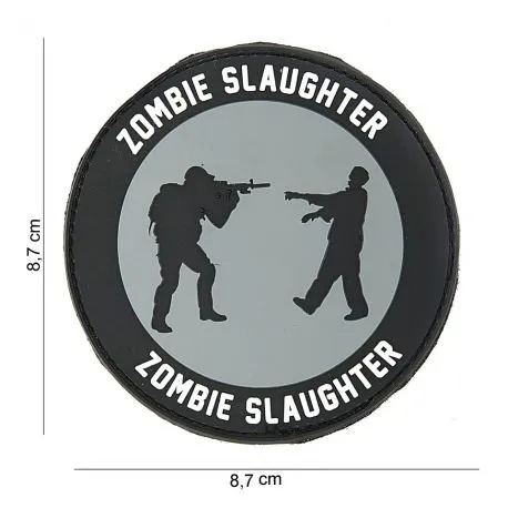 Patch 3D PVC Zombie Slaughter