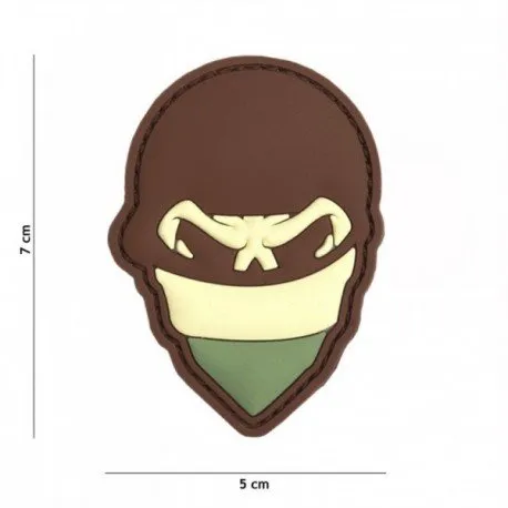 Patch 3D PVC Skull Balaclava · Multicam