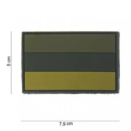 Patch 3D PVC Drapeau Russie · Verde / OD