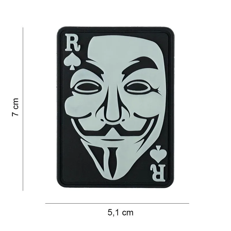 Patch 3D PVC Anonymous Glow