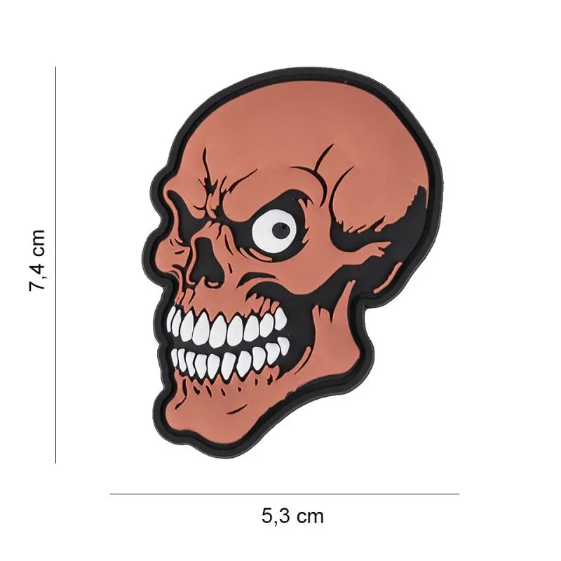 Patch 3D PVC Shit Happens Skull