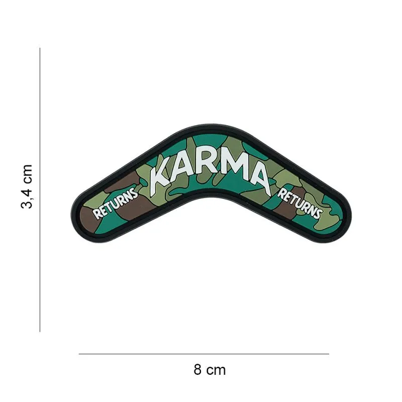 Patch 3D PVC Karma Returns
