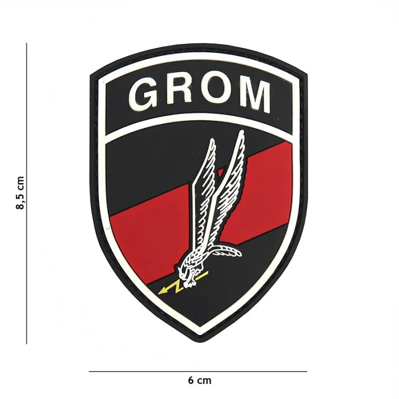 Patch 3D PVC Grom