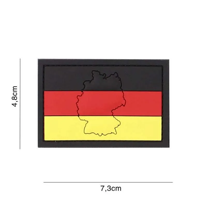 Patch 3D PVC Allemagne W/ Contour