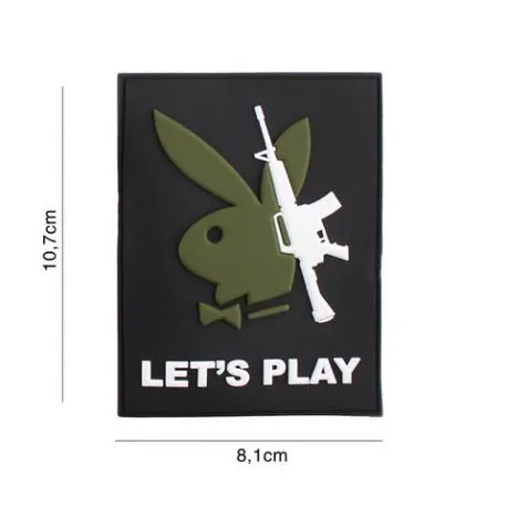 Patch 3D PVC Playboy Rifle Let's Play