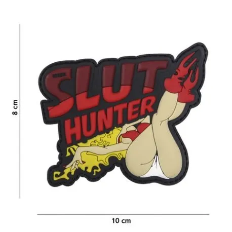 Patch 3D PVC Slut Hunter