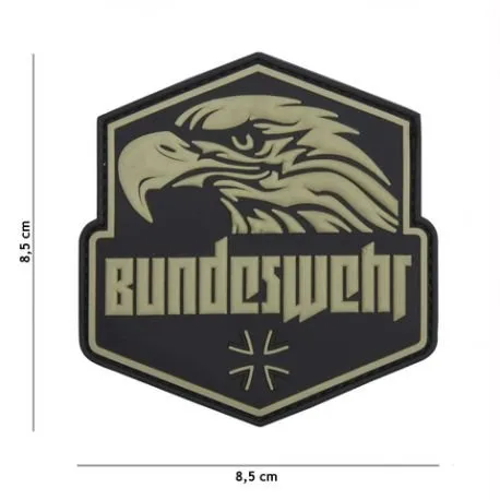 Patch 3D PVC Bundeswehr