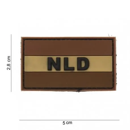Patch 3D PVC Hollande · Tan / FDE