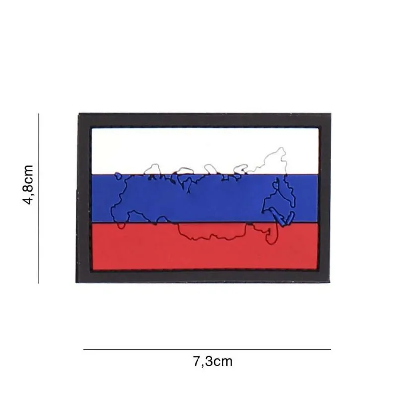 Patch 3D PVC Russie W/ Contour