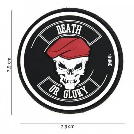 Patch 3D PVC Death Or Glory