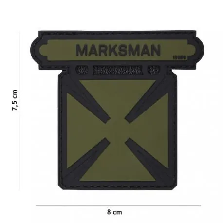 Patch 3D PVC Marksman Medal · Verde / OD