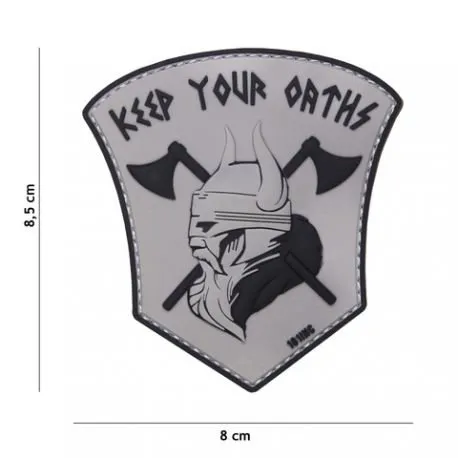 Patch 3D PVC Keep Your Oaths