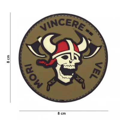 Patch 3D PVC Mori Vincere Vel - 101 Inc