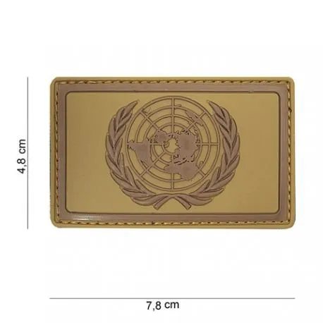 Patch 3D PVC ONU · Tan / FDE