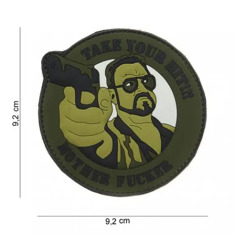 Patch 3D PVC "Take Your Hit"