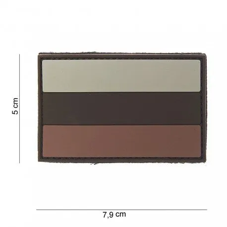 Patch 3D PVC Drapeau Russie · Tan / FDE