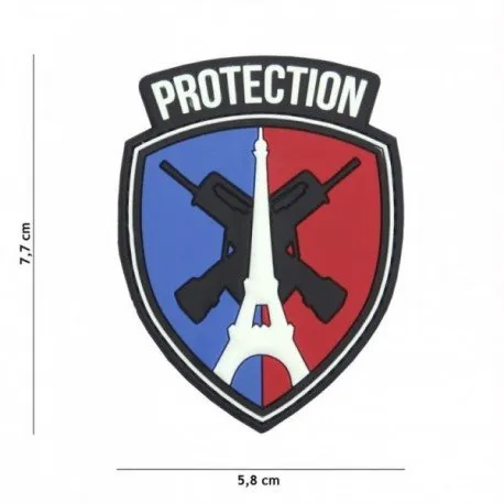Patch 3D PVC Protection Paris