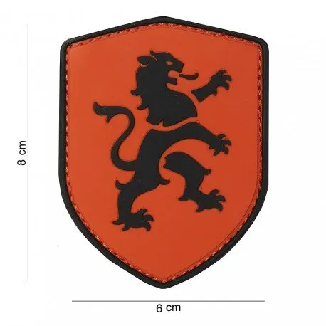 101 Inc Patch 3D PVC Lion · Naranja